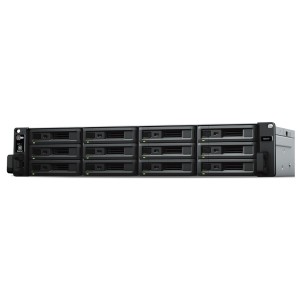 Netzwerkspeicher Synology RX1217RP Schwarz Schwarz/Grau