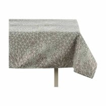 Tablecloth Jacquard Anti-stain Abstract 140 x 180 cm Grey (8 Units)