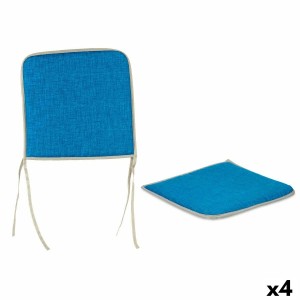 Coussin de chaise 38 x 2,5 x 38 cm (4 Unités)