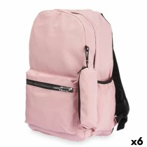 Schulrucksack Rosa 37 x 50 x 7 cm (6 Stück)