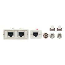 UTP starres Netzwerkkabel der Kategorie 6 RJ11/RJ12/RJ45, coaxial NANOCABLE 10.31.0303 Weiß/Schwarz