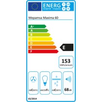 Konventioneller Rauchfang Mepamsa MAXIMA 60V2 60 cm Stahl