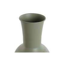 Vase Home ESPRIT grün Creme Metall 20 x 20 x 34,5 cm (2 Stück)