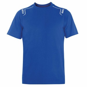 T shirt à manches courtes Sparco TECH STRETCH Bleu