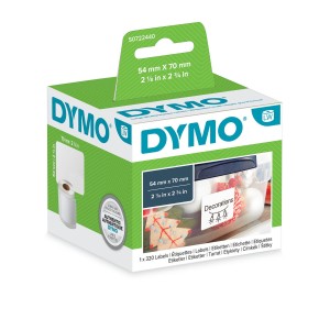 Laminated Tape for Labelling Machines Dymo S0722440 White Paper