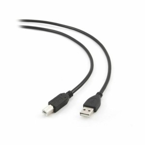 USB 2.0 A zu USB-B-Kabel GEMBIRD CCP-USB2-AMBM-6 (1,8) Schwarz 1,8 m