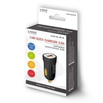 Chargeur de voiture Savio SA-05/B Noir