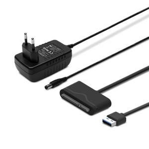 USB-Kabel SATA III Savio AK-39 Schwarz 50 cm