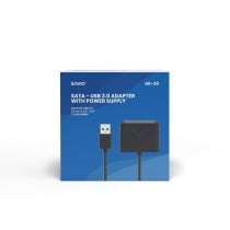 Câble USB SATA III Savio AK-39 Noir 50 cm