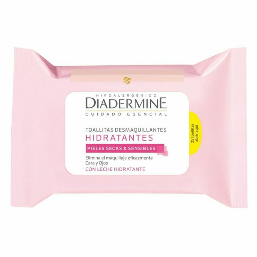 Make Up Remover Wipes Diadermine Moisturizing 25 Units