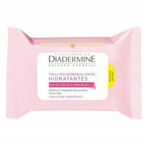 Lingettes démaquillantes Diadermine Hydratant 25 Unités