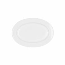 Plat à Gratin Bidasoa Glacial Céramique Blanc (26 x 18 cm) (Pak 6x)