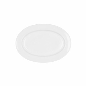 Serving Platter Bidasoa Glacial Ceramic White (26 x 18 cm) (Pak 6x)