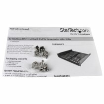 Fixed Tray for Rack Cabinet Startech CABSHELFV           