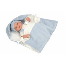 Bébé poupée Arias Elegance Babyto Sucette 35 cm Bleu