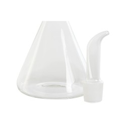 Ölfläschchen DKD Home Decor Durchsichtig Borosilikatglas 500 ml 11,5 x 11,5 x 22 cm