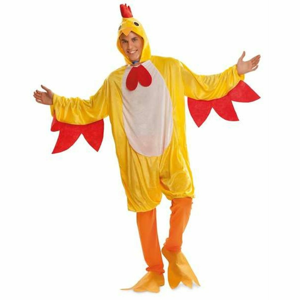 Costume for Children My Other Me Rooster 3 Pieces Yellow