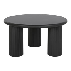 Beistelltisch Home ESPRIT Schwarz Metall 75 x 75 x 40 cm