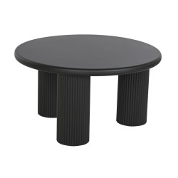 Beistelltisch Home ESPRIT Schwarz Metall 75 x 75 x 40 cm