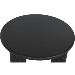 Beistelltisch Home ESPRIT Schwarz Metall 75 x 75 x 40 cm