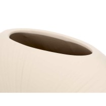 Vase Beige aus Keramik 29 x 26 x 11 cm (4 Stück) kreisförmig