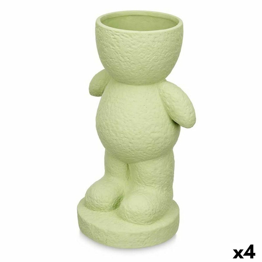 Deko-Figur Orange 19 x 31 x 15 cm Vase (4 Stück)