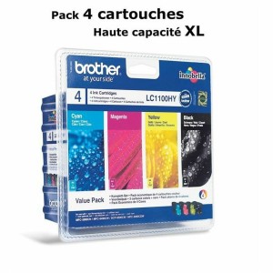 Original Ink Cartridge Brother LC-1100HYVALBP Black/Cyan/Magenta/Yellow