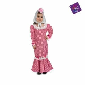 Déguisement pour Bébés My Other Me 203983 Femme Madrilène 0-6 Mois Rose