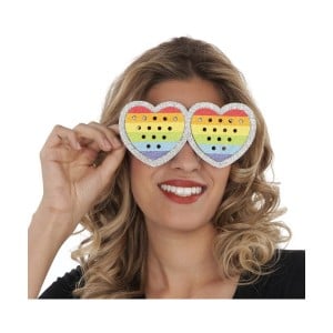 Lunettes My Other Me Rainbow Coeur