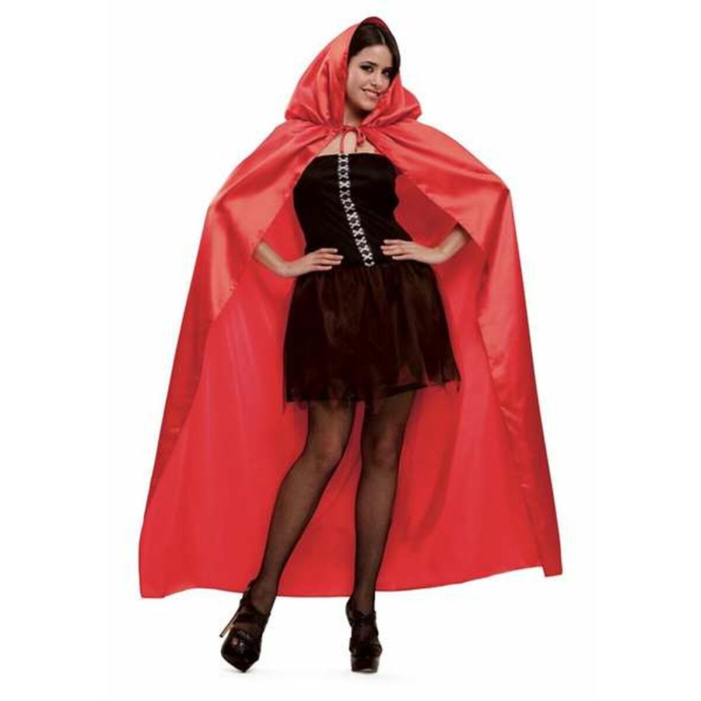 Cape My Other Me Rouge Taille unique S Avec capuche Femme