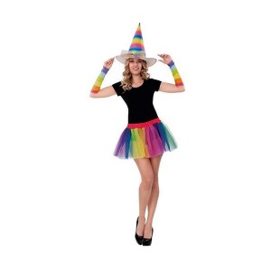 Costume for Adults My Other Me Tutú Rainbow Multicolour One size