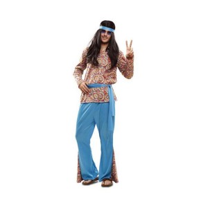 Costume for Adults My Other Me Hippie Psychedelic M/L