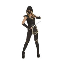 Costume for Adults My Other Me Black Ninja Lady S