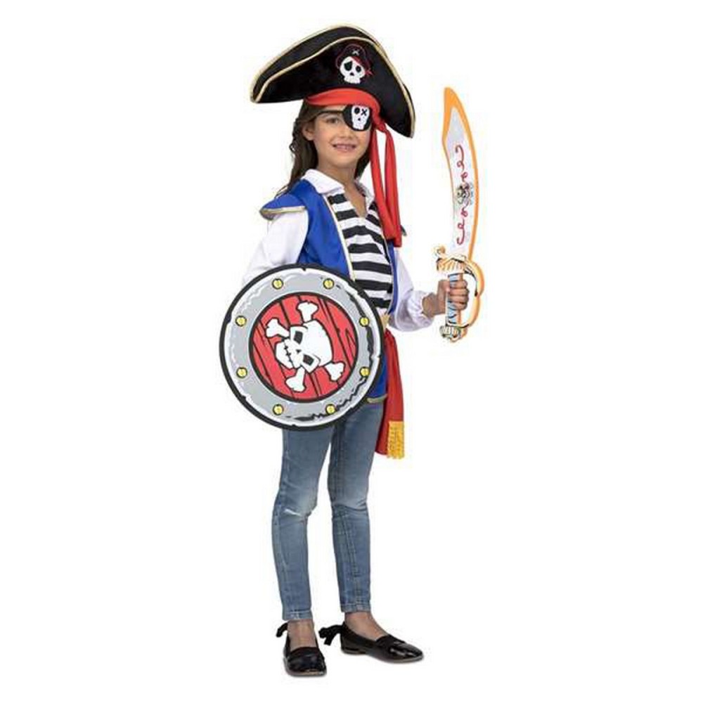 Costume for Children My Other Me Pirate Black Red