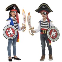 Costume for Children My Other Me Pirate Black Red