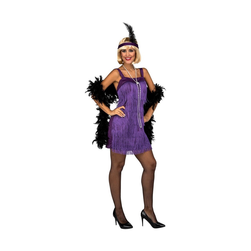 Costume for Adults My Other Me Purple Charleston M/L