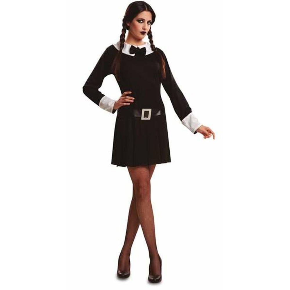 Costume for Adults My Other Me Sinister Girl Black Terror S (2 Pieces)