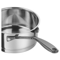 Casserole avec Couvercle Zwilling 71160-005-0 Noir Argenté 5 Pièces Ø 24 cm Ø 20 cm Ø 16 cm 1,5 L 2 L 3 L 6 L 3,5 L (5 Unités)