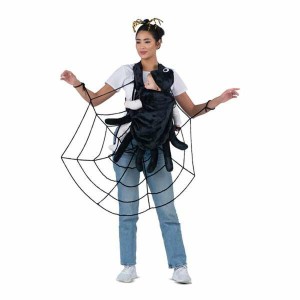 Costume for Adults My Other Me Black Newborn Cobweb Spider