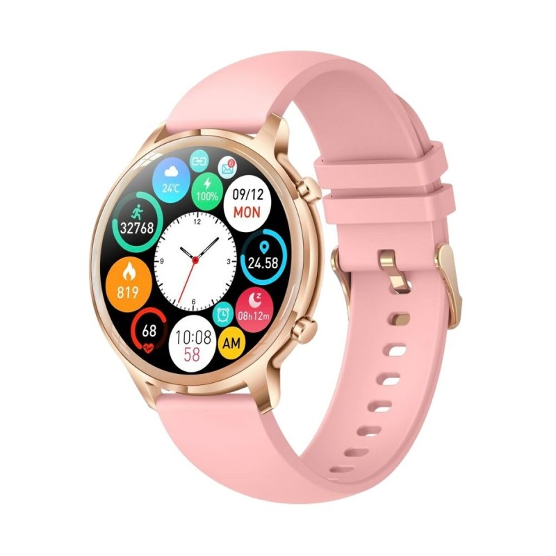 Smartwatch Manta SWU301PK Pink Golden Rose Gold 1,32"