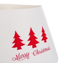 Christmas tree skirt 57 x 57 x 28 cm Ivory