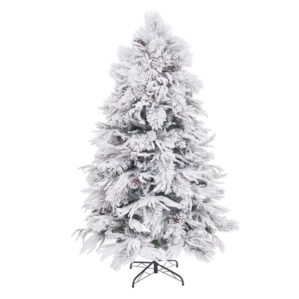 Sapin de Noël PVC Polyéthylène Ananas Enneigé 80 x 80 x 180 cm