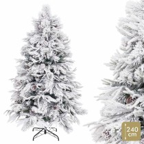 Christmas Tree PVC Polyethylene Pineapples Snowfall 100 x 100 x 240 cm