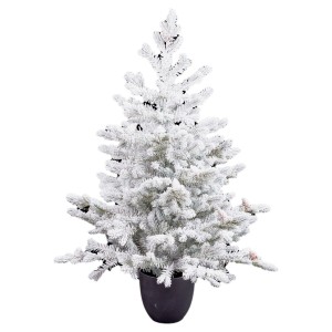 Christmas Tree Polyethylene Pineapples Snowfall 40 x 40 x 90 cm