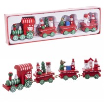 Décorations de Noël Multicouleur Train 25,5 X 7,5 X 3 CM