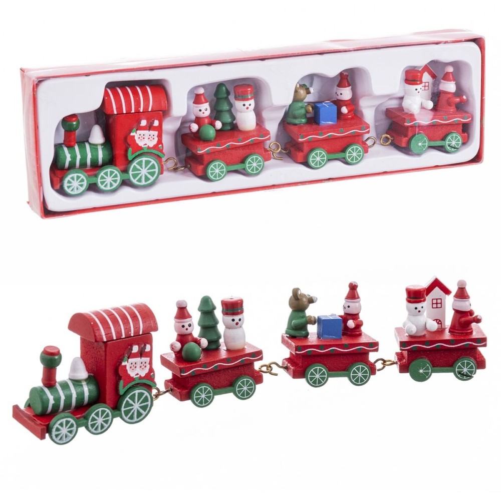 Christmas bauble Multicolour Train 25,5 X 7,5 X 3 CM