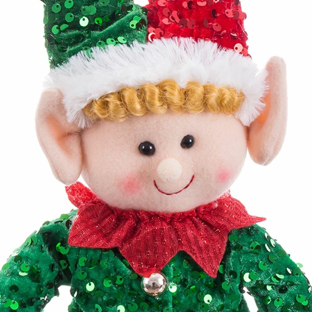 Christmas bauble Red Green Elf 30 x 8 x 56 cm