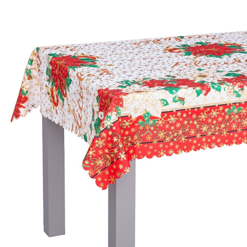 Tablecloth Multicolour 147 x 275 x 0,3 cm Christmas