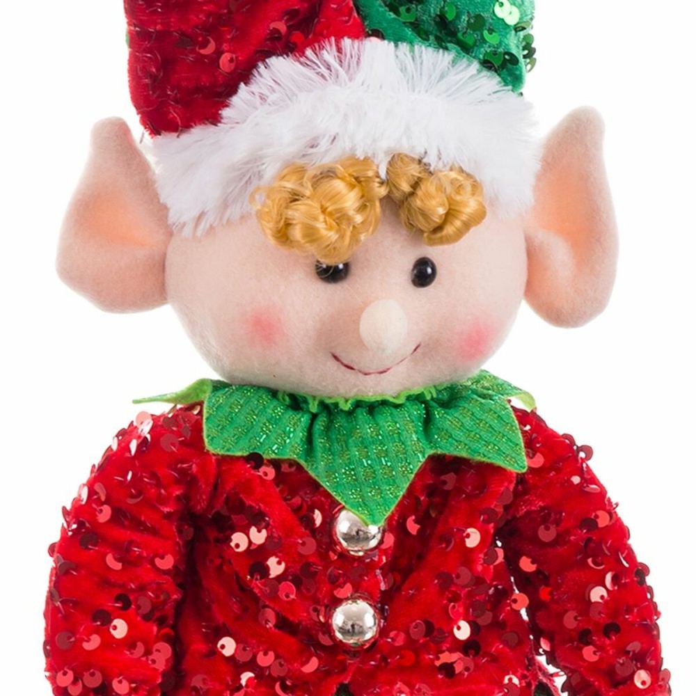 Christmas bauble Red Green Elf 30 x 8 x 56 cm