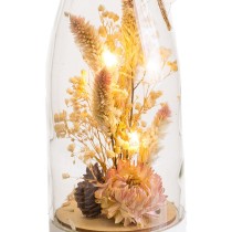 Christmas bauble Natural Flowers Bottle 8,3 x 8,3 x 28,5 cm